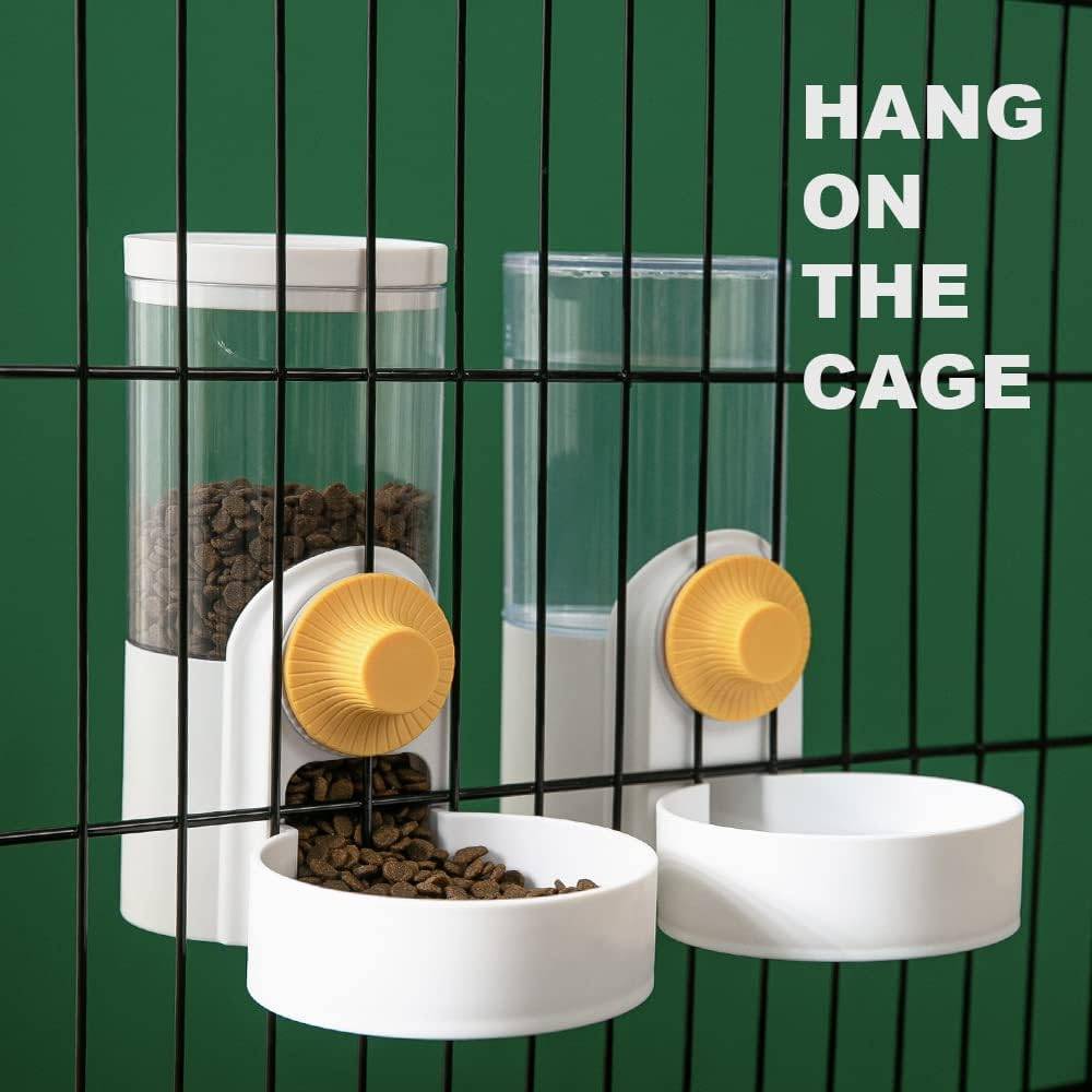 Cat Food and Water Feeder Dispenser Set 5