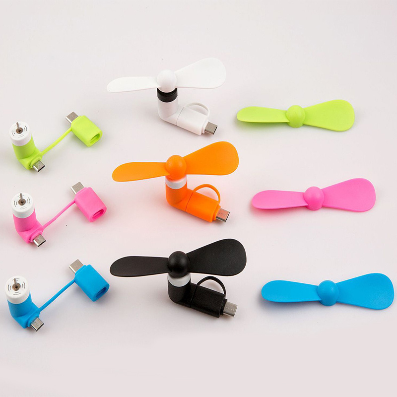 Portable 2 in 1 Cellphone Fan 3
