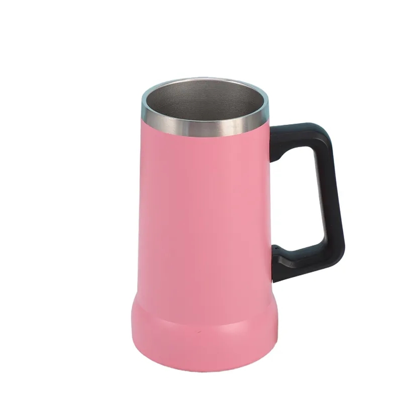 24Oz Beer Mug Tumbler With Handle 5