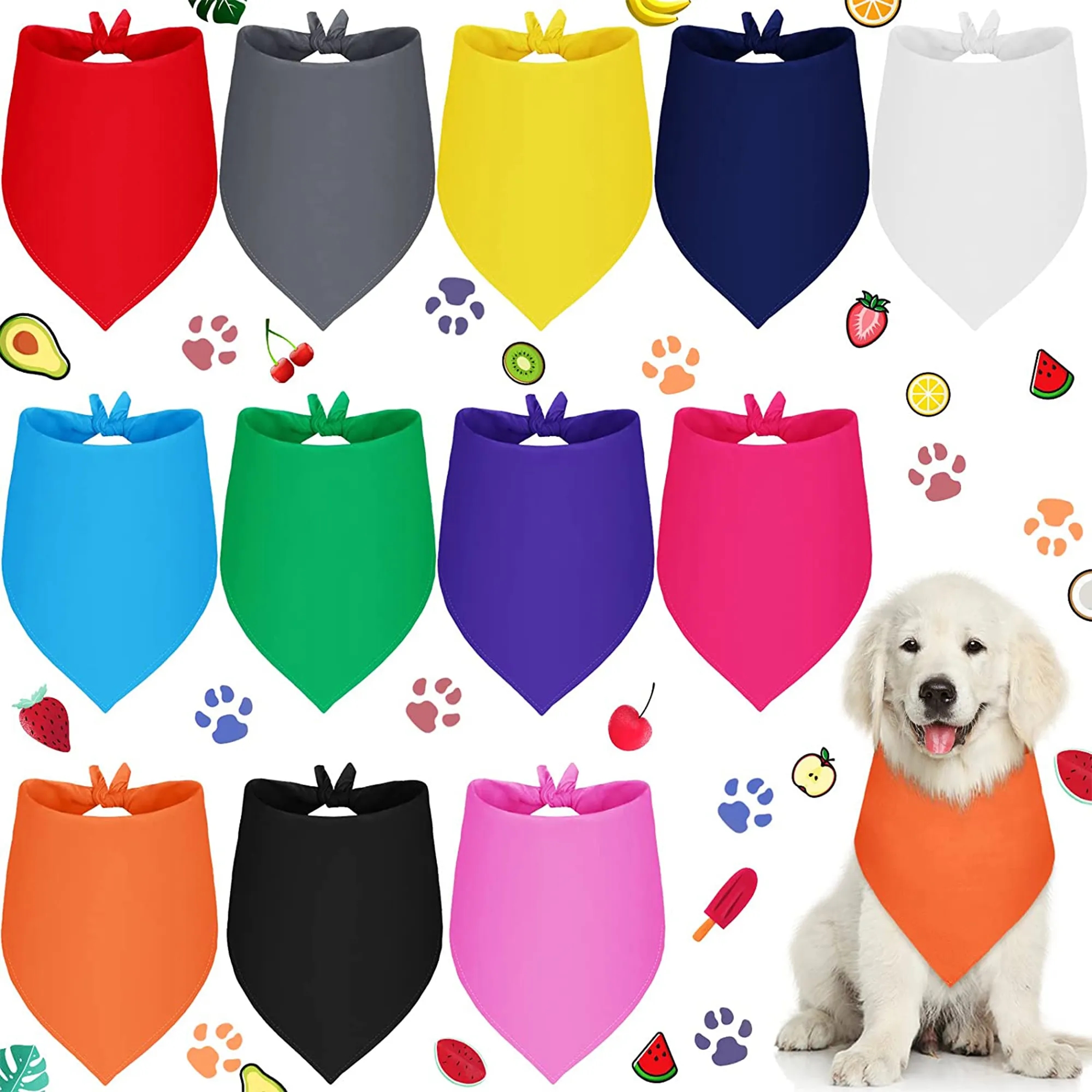 Full Color Pet Bandanas 3