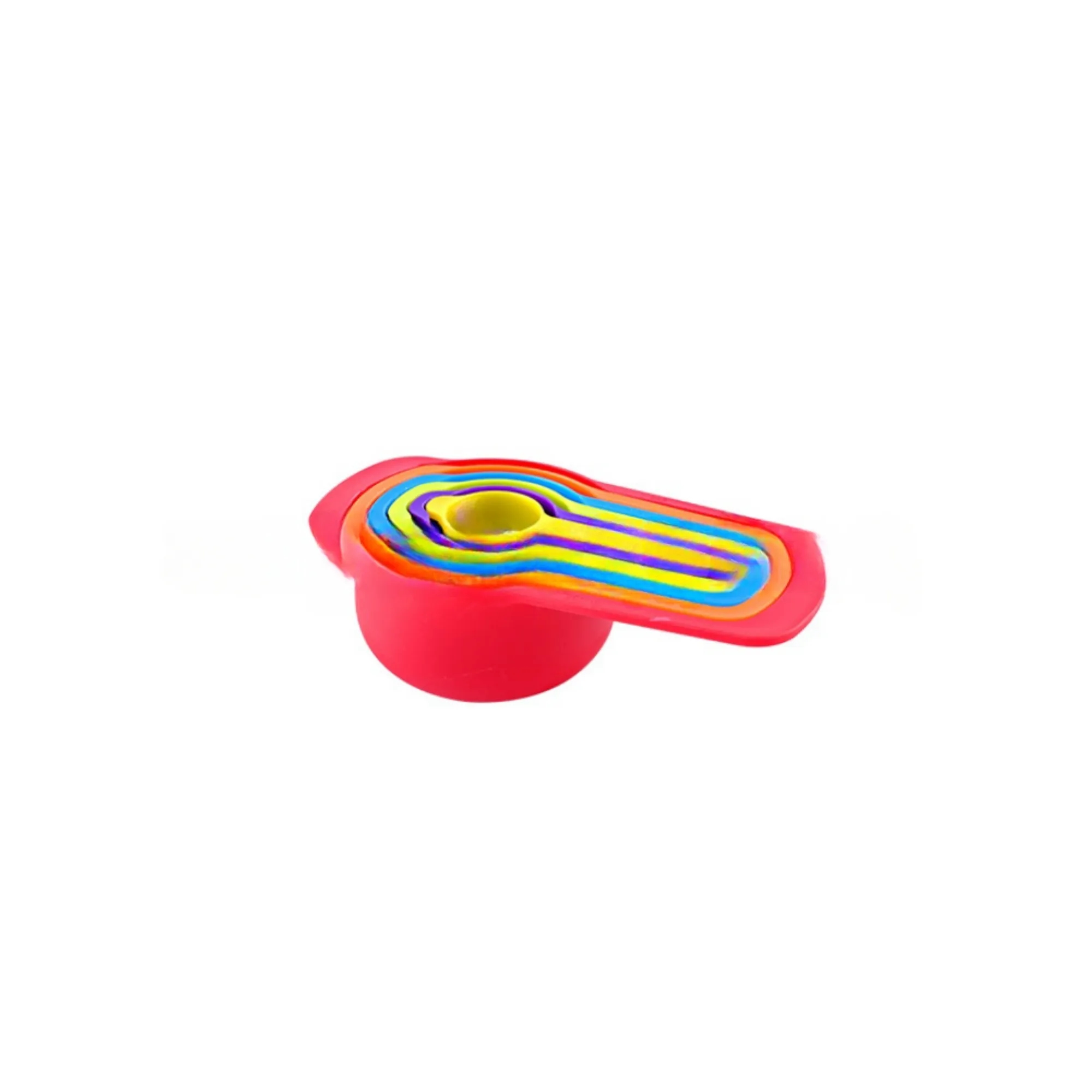 Colored Plastic Measuring Spoons 3