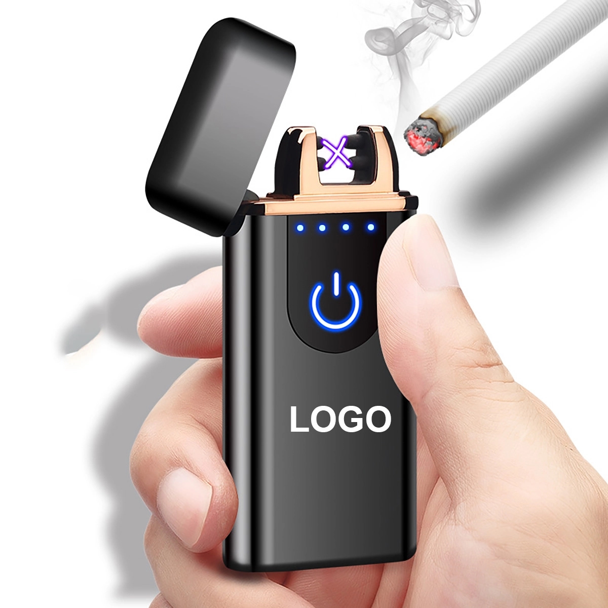Touchscreen USB Plasma Arc Lighter 3
