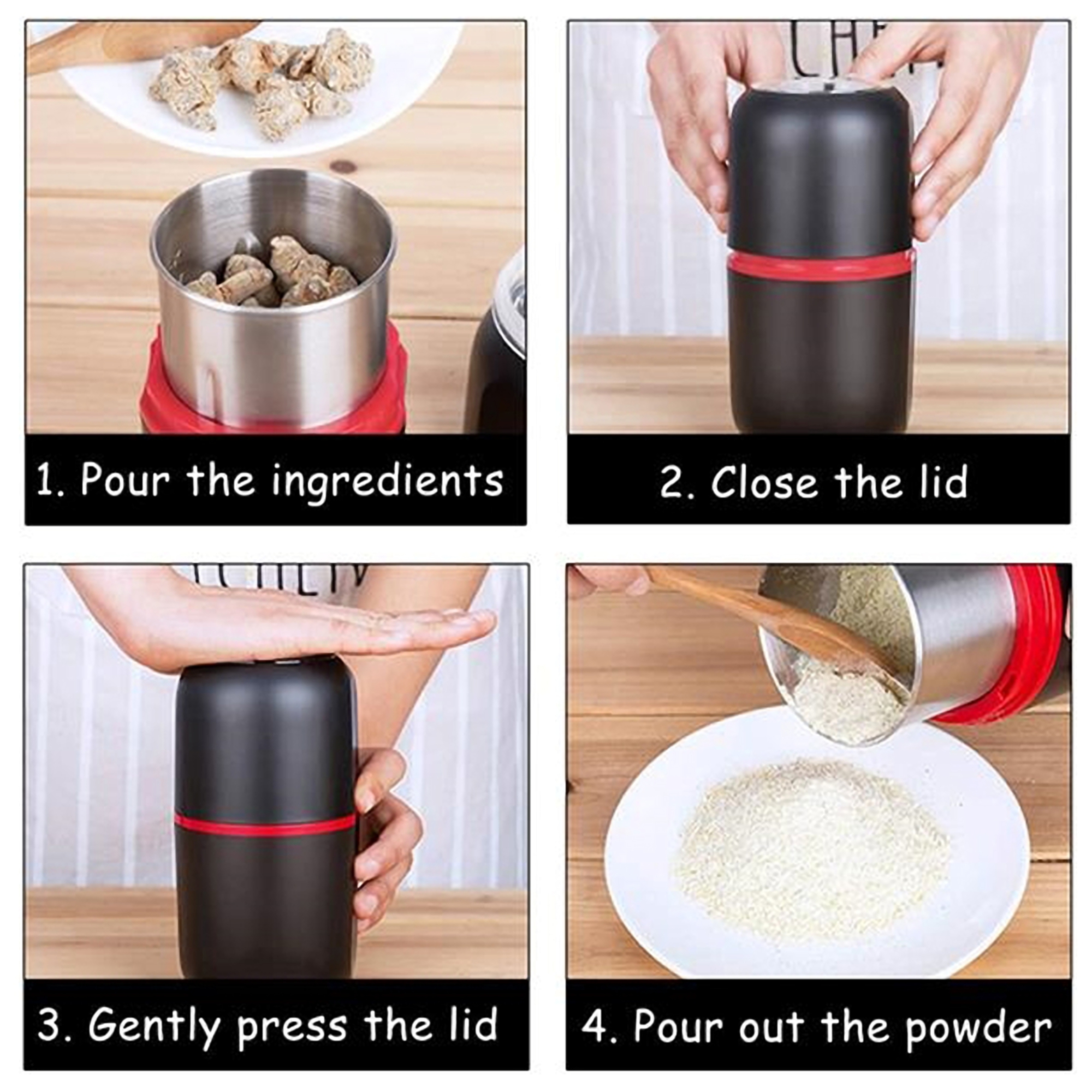 Electric Coffee Bean Grinder 2