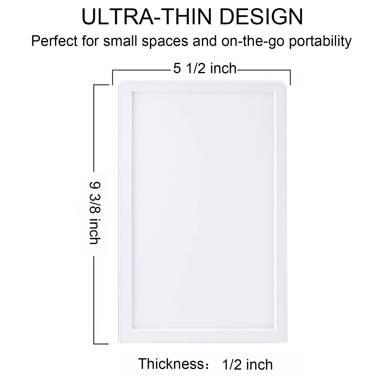 LED Light SAD Touch Screen Phototherapy Lamp 2
