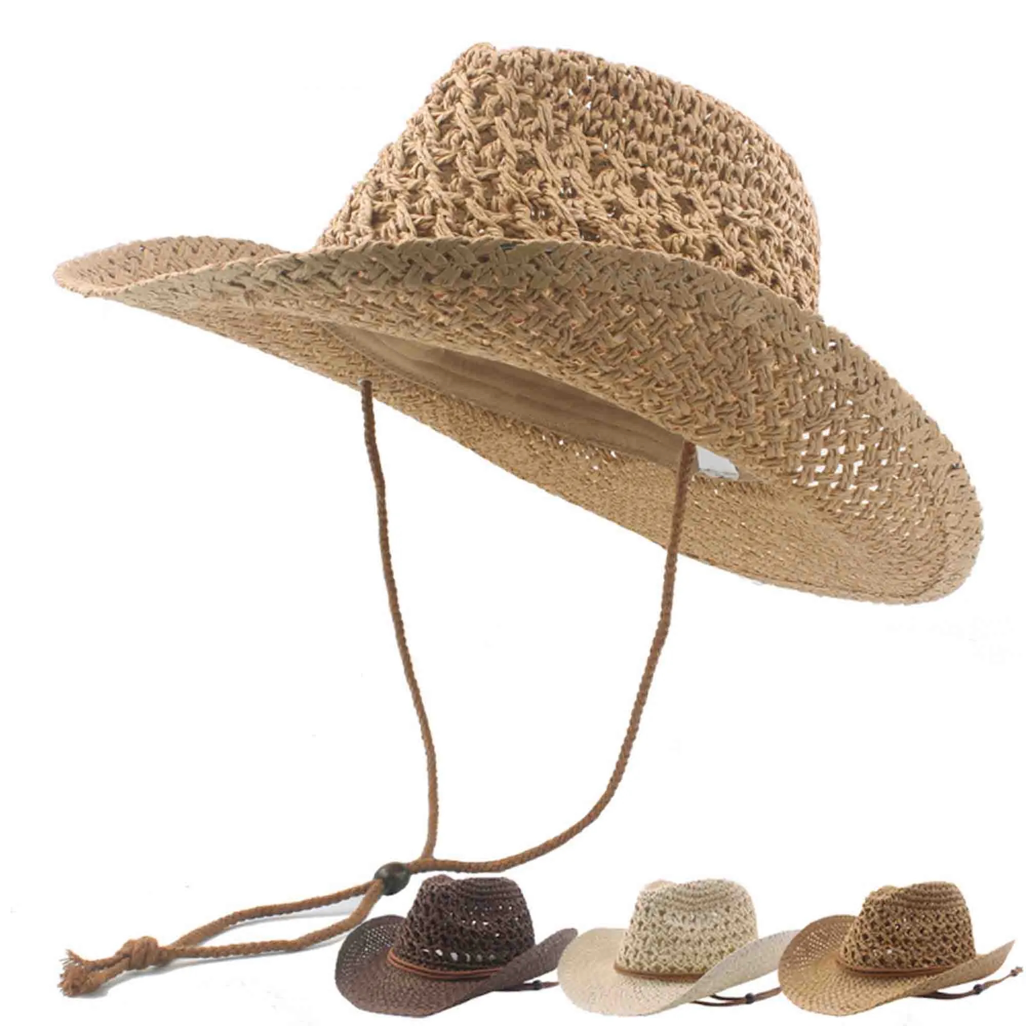 Gambler Straw Hat Skimmer Boater 2