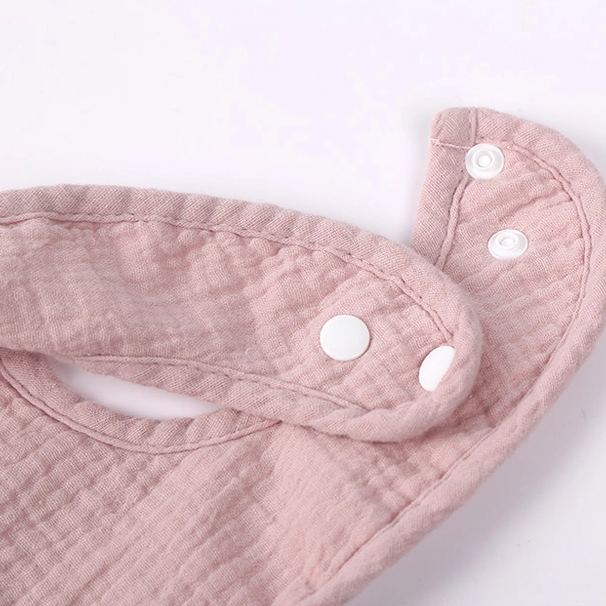 MOQ 20 Baby Cotton Gauze Bib 2