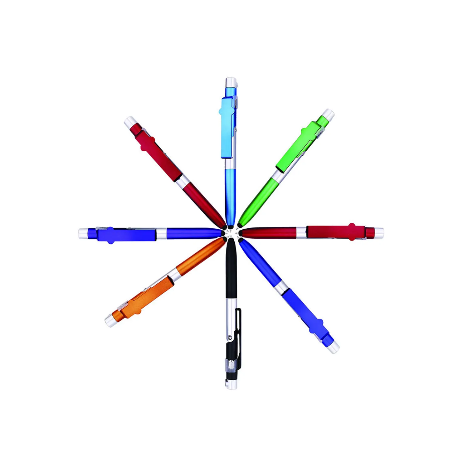 LED Phone Holder Touch Screen Capacitive Ballpoint Pens 5