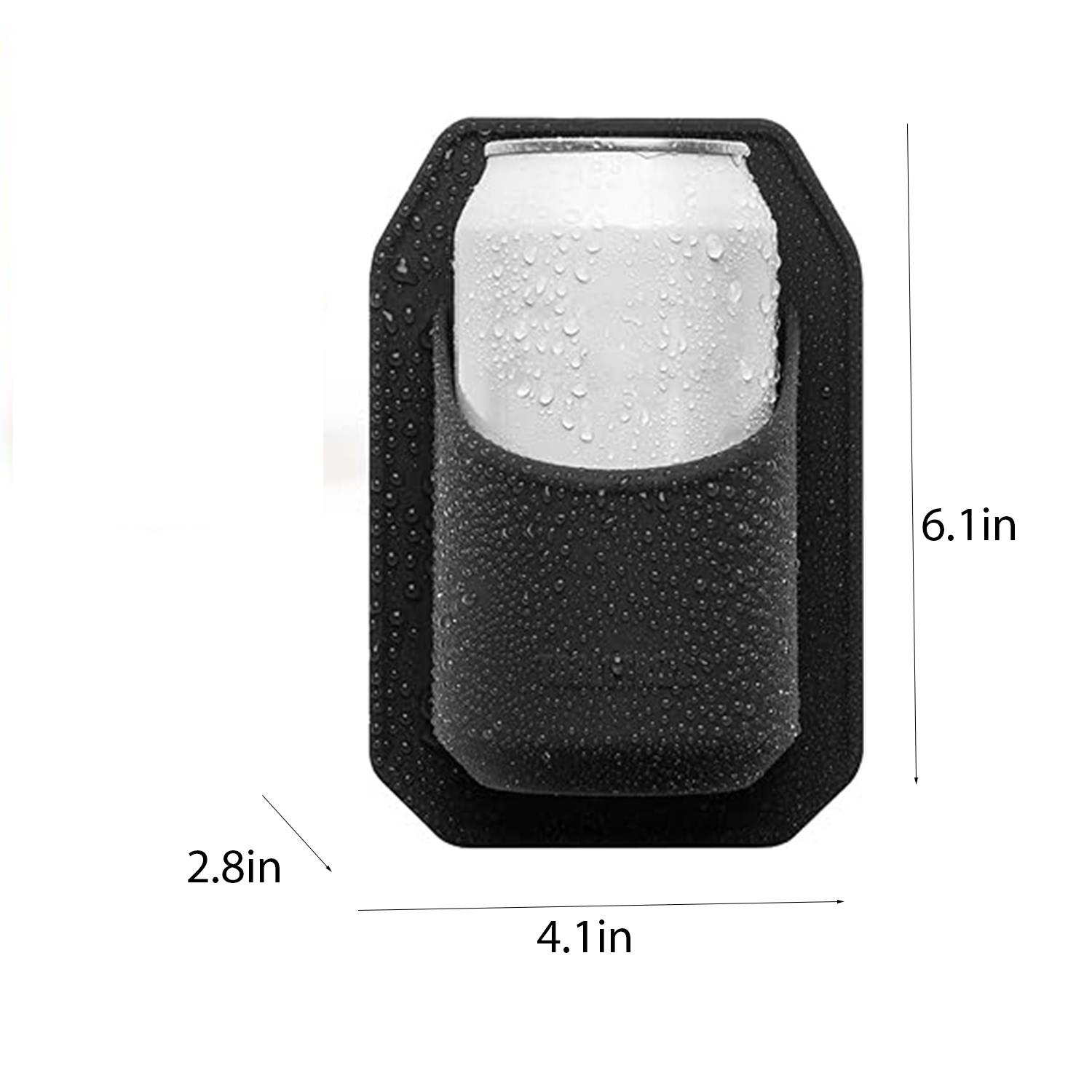Silicone Portable Organizer Drinks Stick to the Wall 2