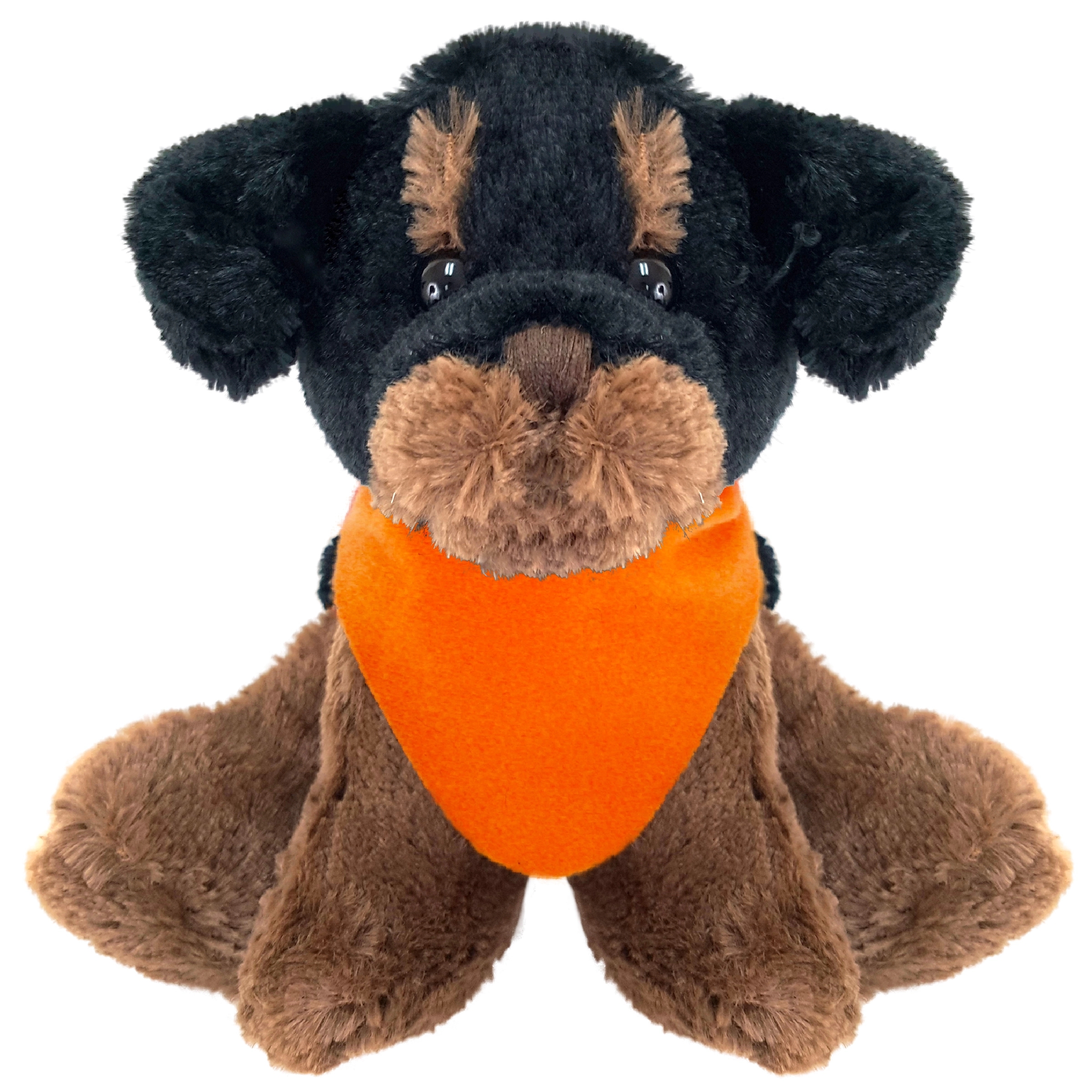 6" Floppy Dog - Brown & Black 9