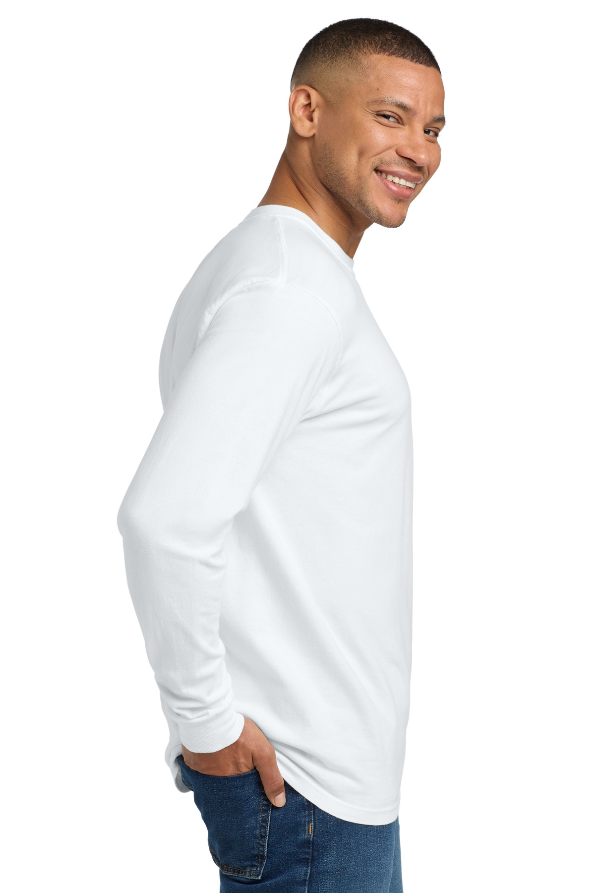 COMFORT COLORS Heavyweight Ring Spun Long Sleeve Pocket Tee. 4410 7