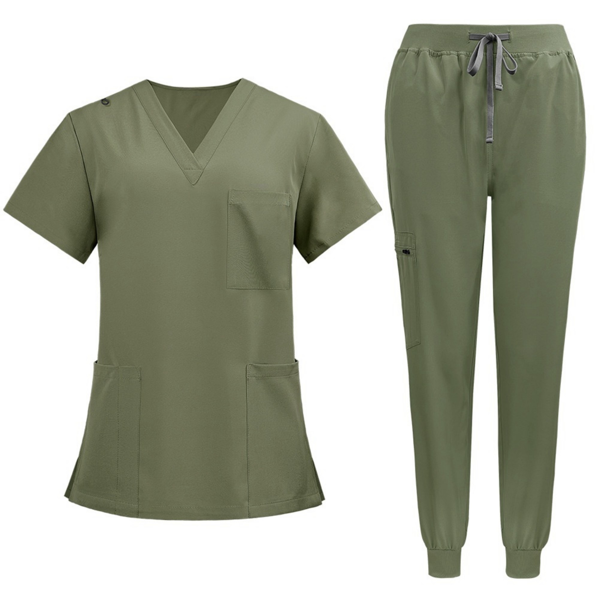 Medical Nursing Uniform Scrub Set 4