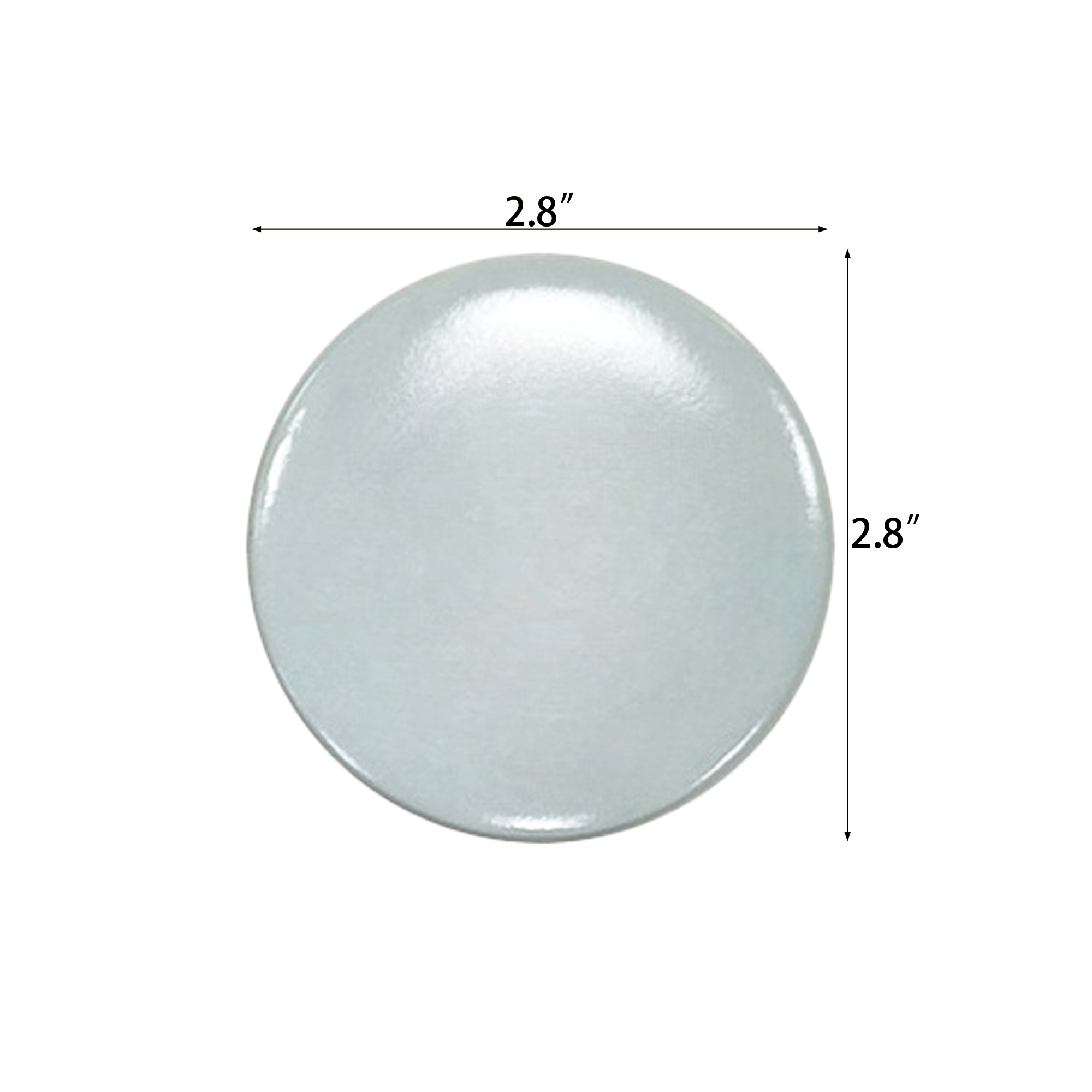 Round Button Badge with Safety Pin Back 2