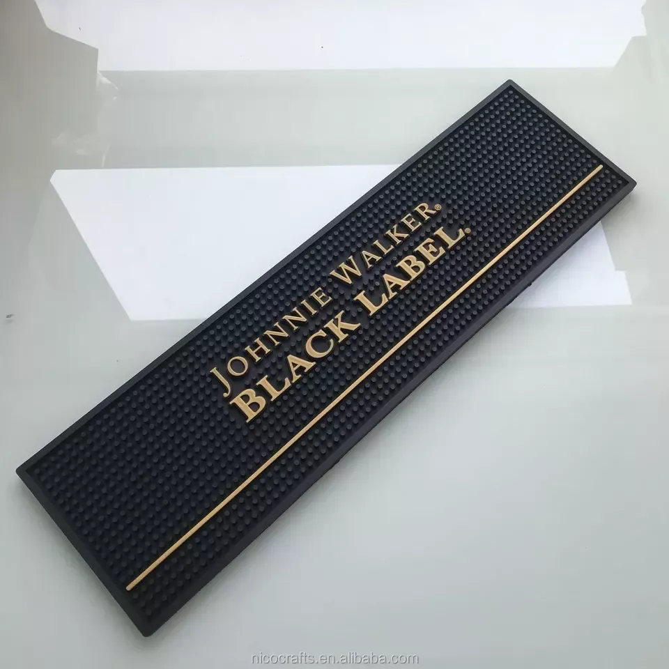 Soft PVC Branded  Rail Bar Mat-Custom Size & Design 10