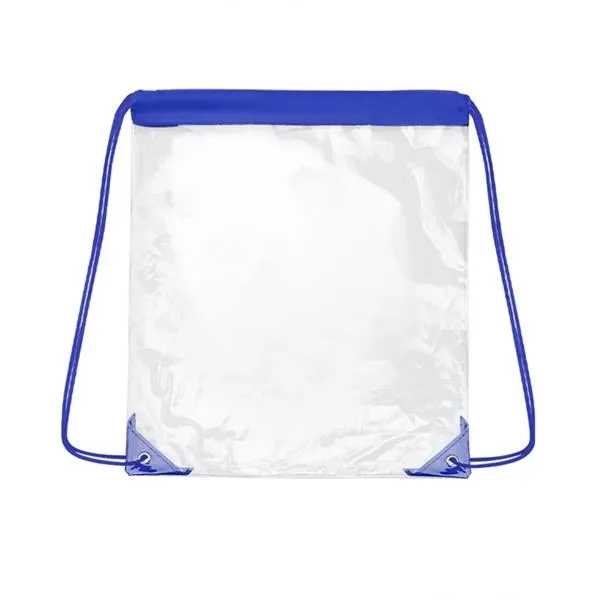 Clear Stadium Drawstring Backpack 4