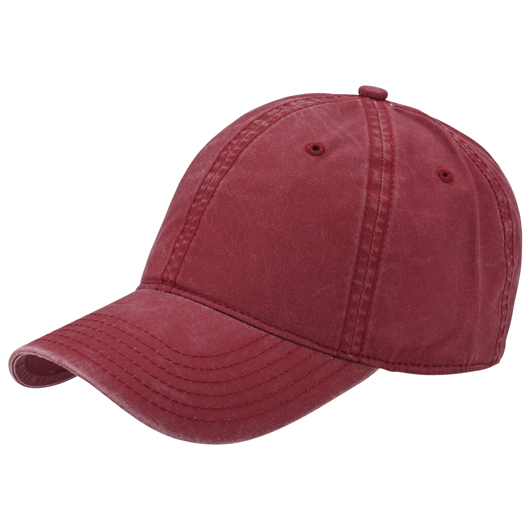 Washed Cotton Baseball Cap 7