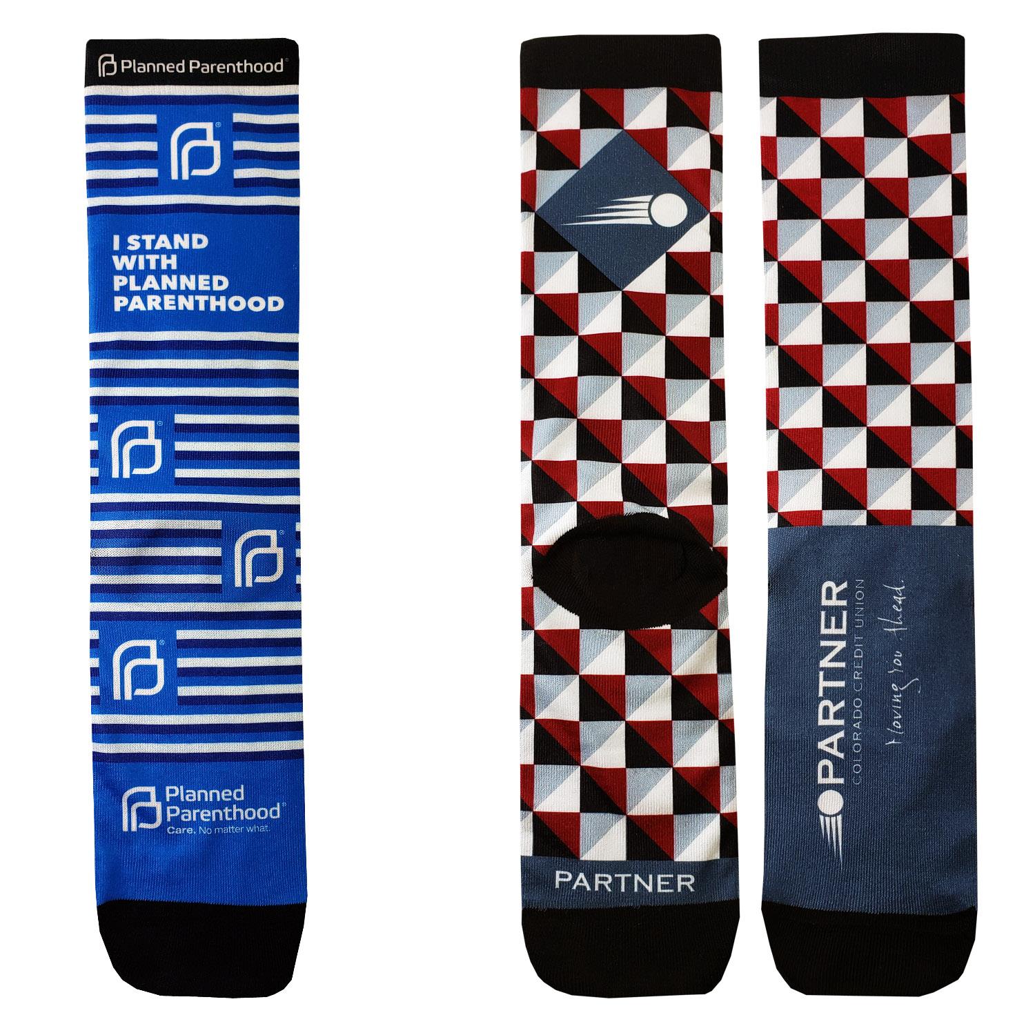 Full Color Couleurs Dye Sub Dress Socks 3