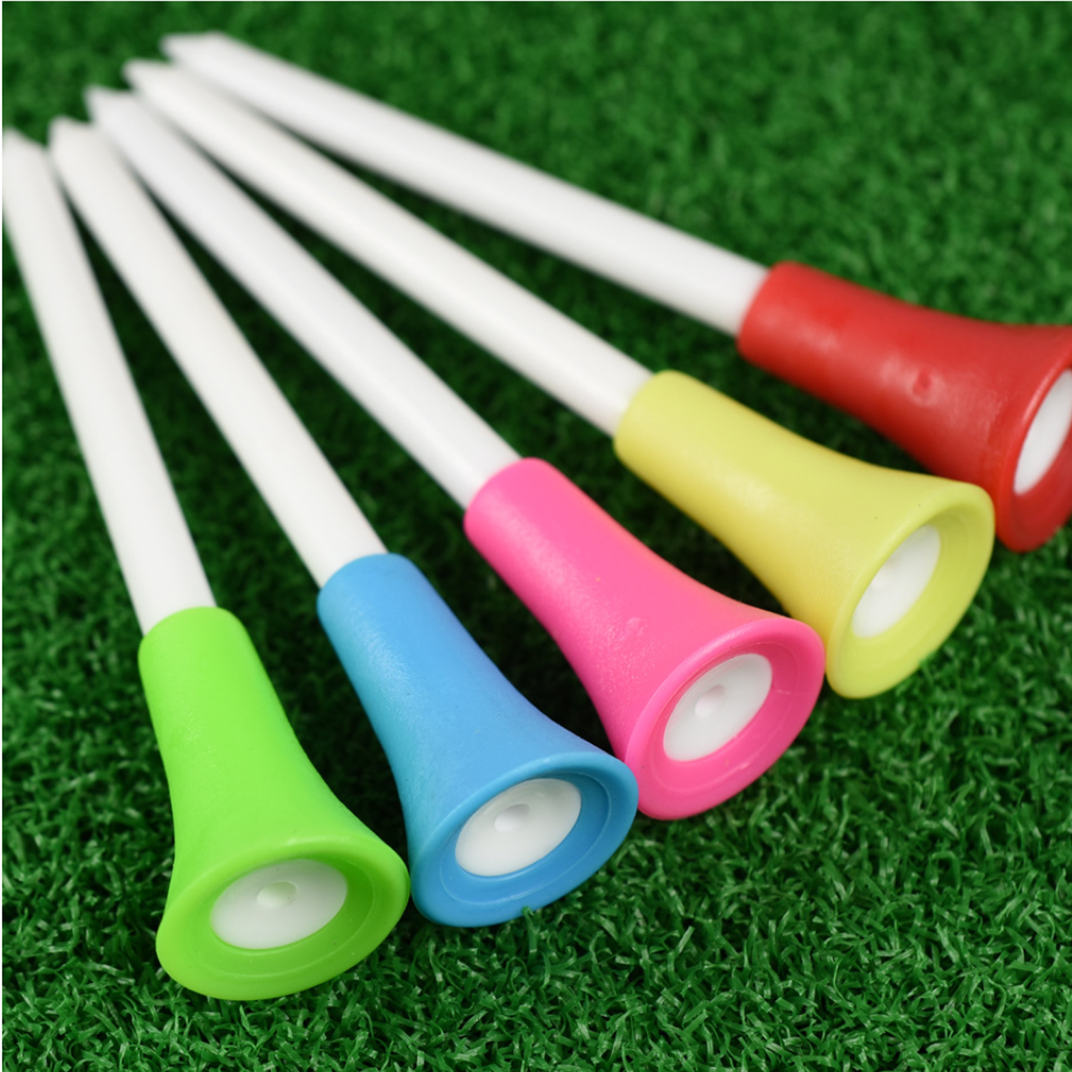 Soft Rubber Cover Tees Golf Supplies 4