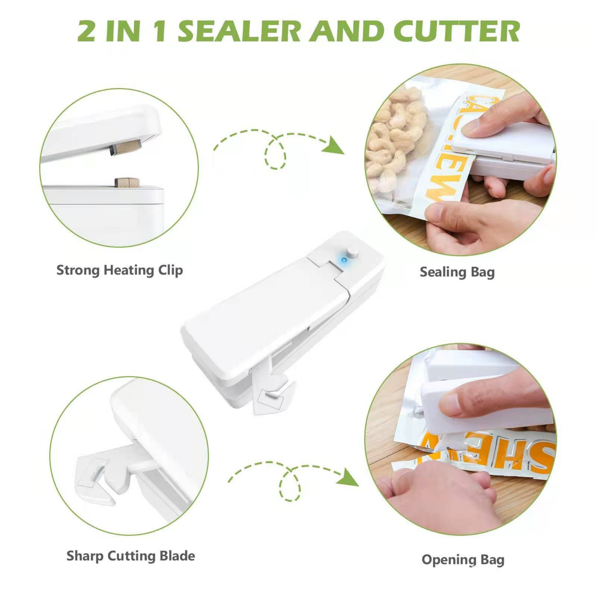 USB Charging Mini Bag Sealer 5