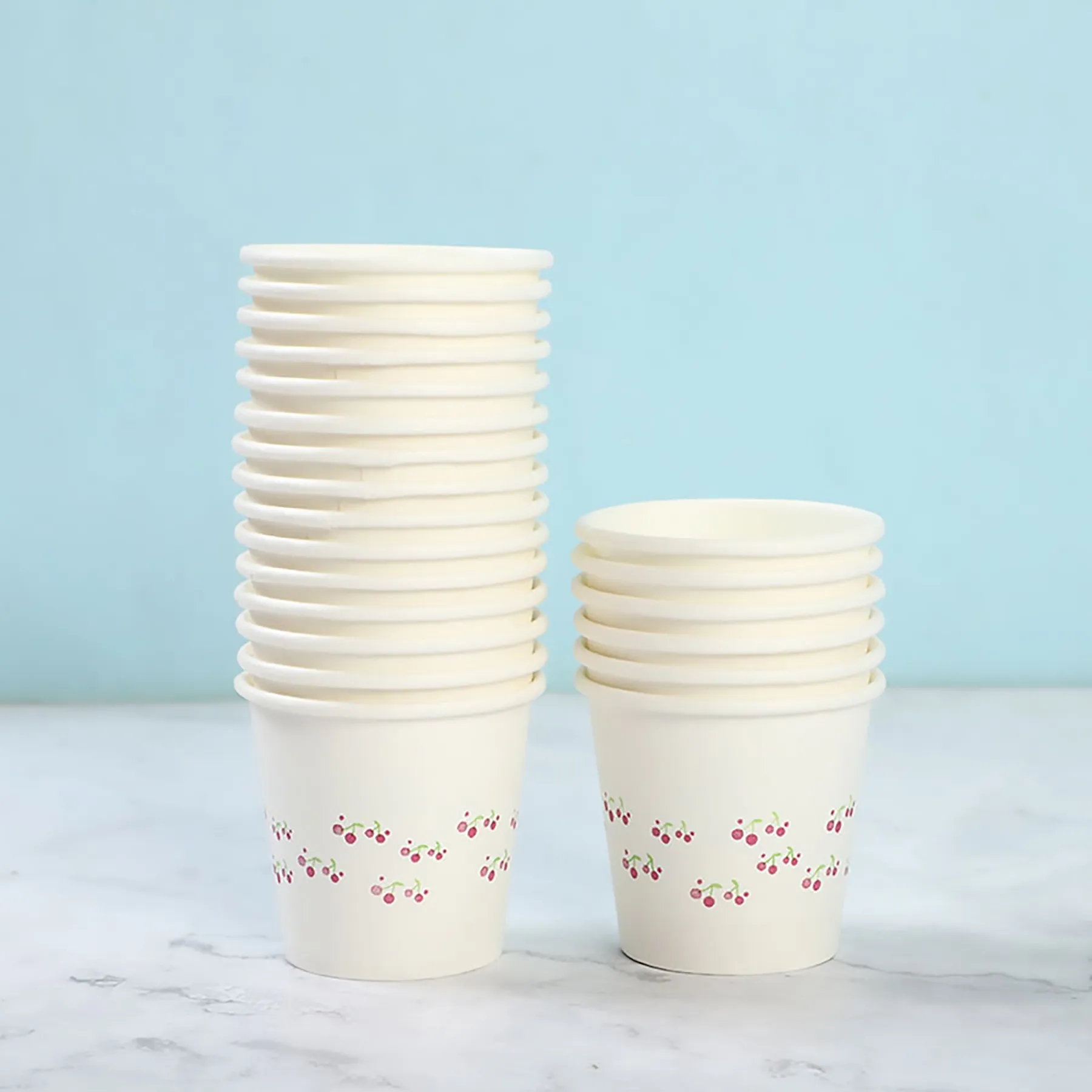 Paper 50 Disposable 50ml Shopping Mall Tasting Cups 2