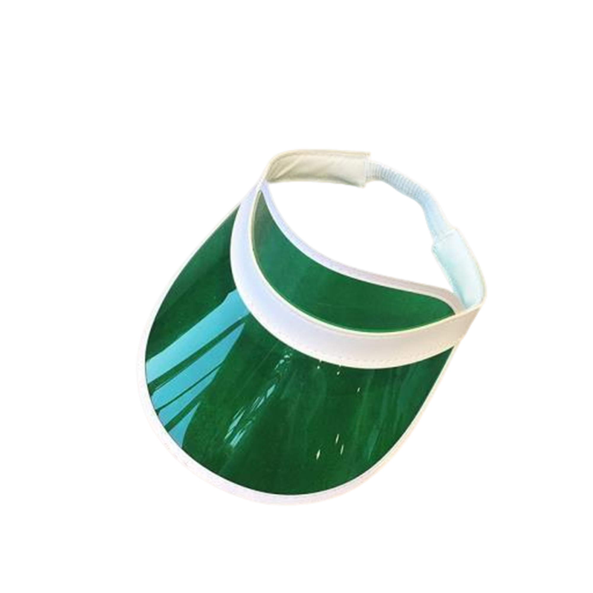 PVC Sun Visor Elastic Band Unisex Design 3
