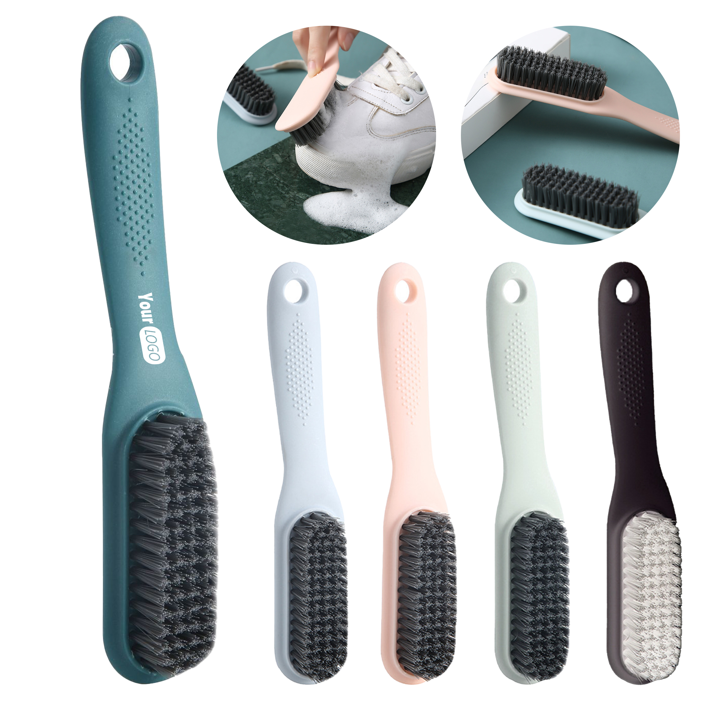 Polypropylene Household Long Handled Cleaning Shoe Brush 5