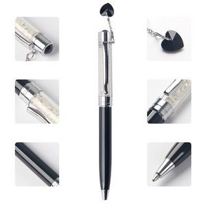 Plated Metal Color Pen With Crystal 11