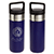 Dante 20 oz Vacuum Insulated Bottle with Carabiner Lid, custom water bottle with logo imprint 30