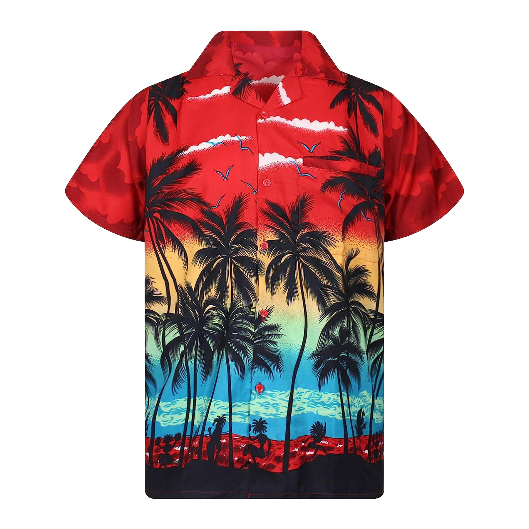 Mens Hawaiian Short Sleeve Shirt 20