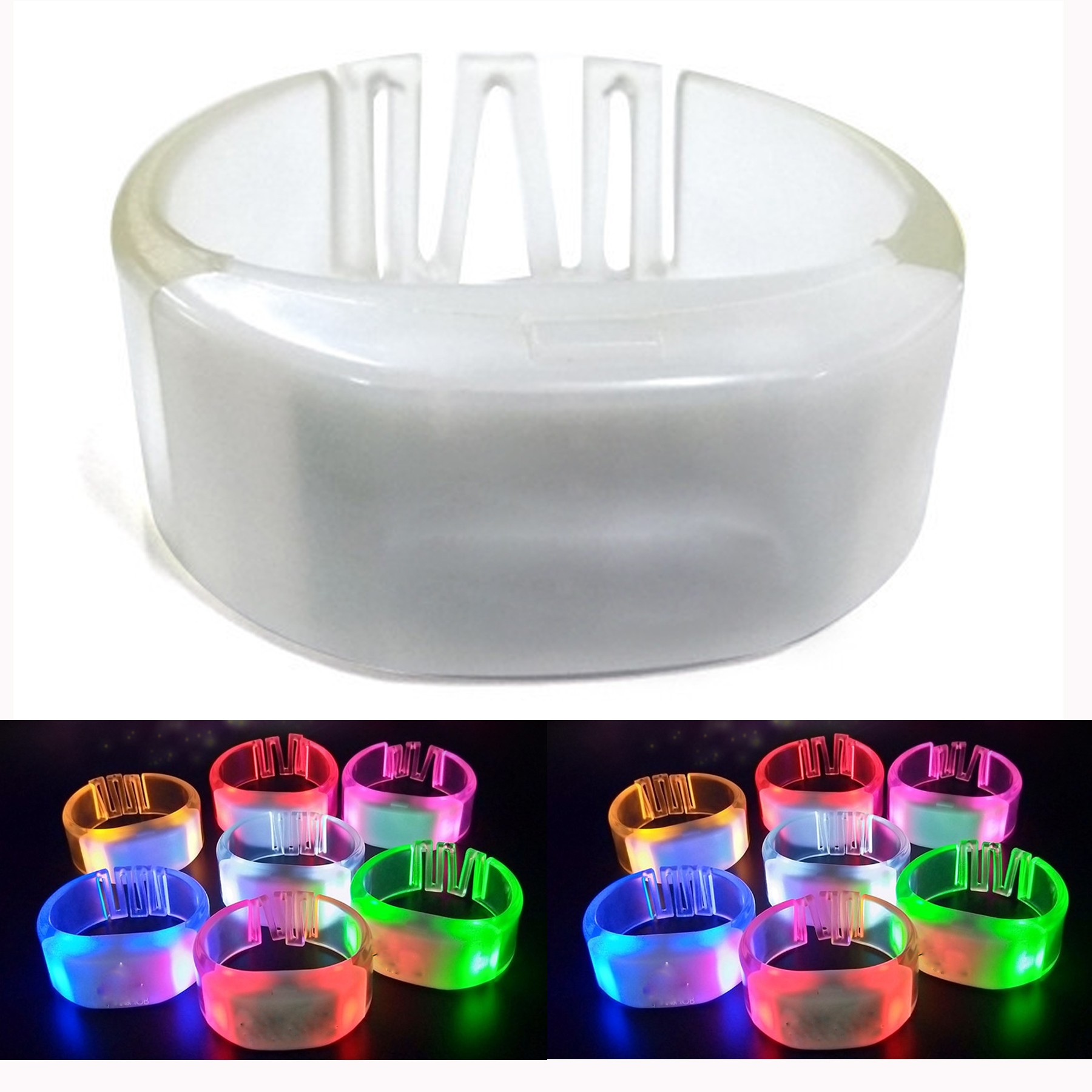 Multicolor LED Fashion Bracelet 2