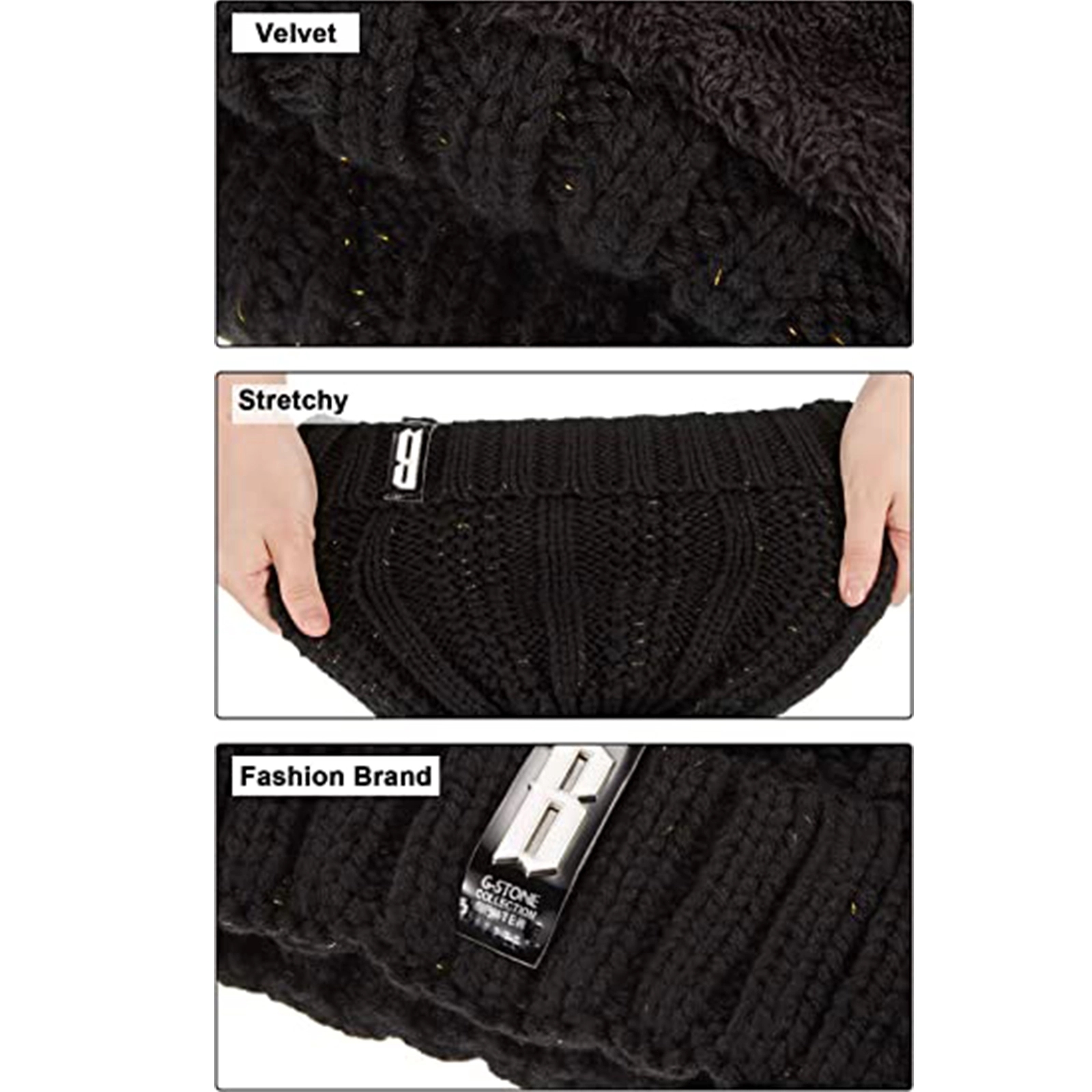 5 Pieces Women Winter Ski Outing Set 2