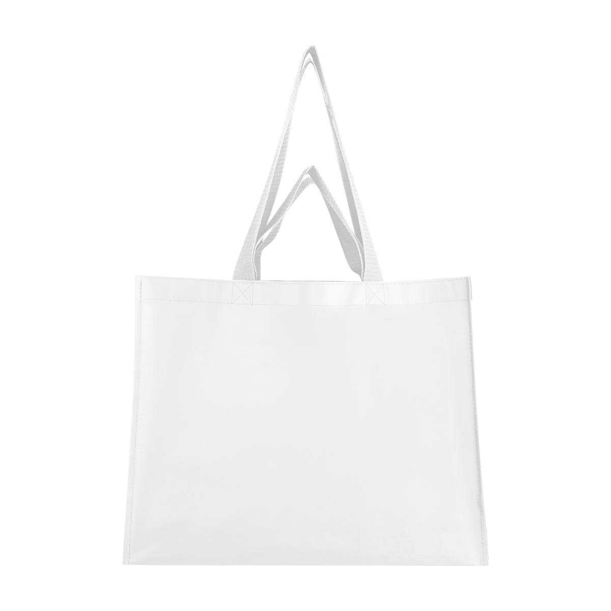 Matte Laminated Recycled Non-Woven Dual Handle Shopper Tote Bag 8