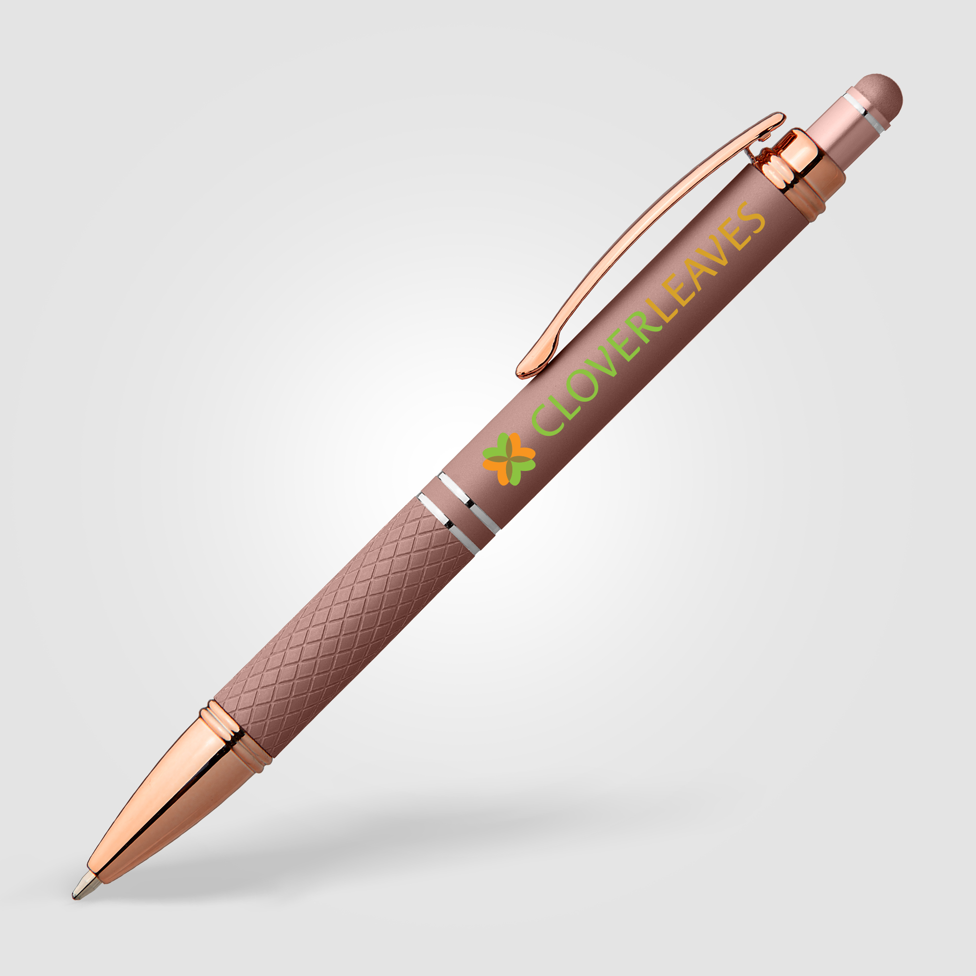 Phoenix Softy Rose Gold Gel Pen w/Stylus 10