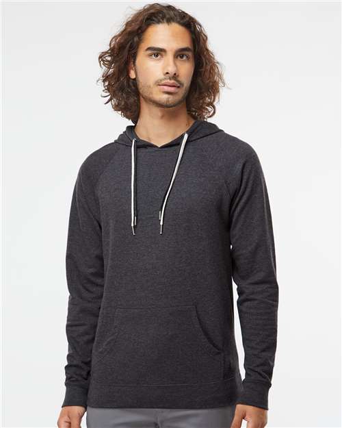 Unisex Icon Lightweight Loopback Terry Hooded Sweatshirt - SS1000 63