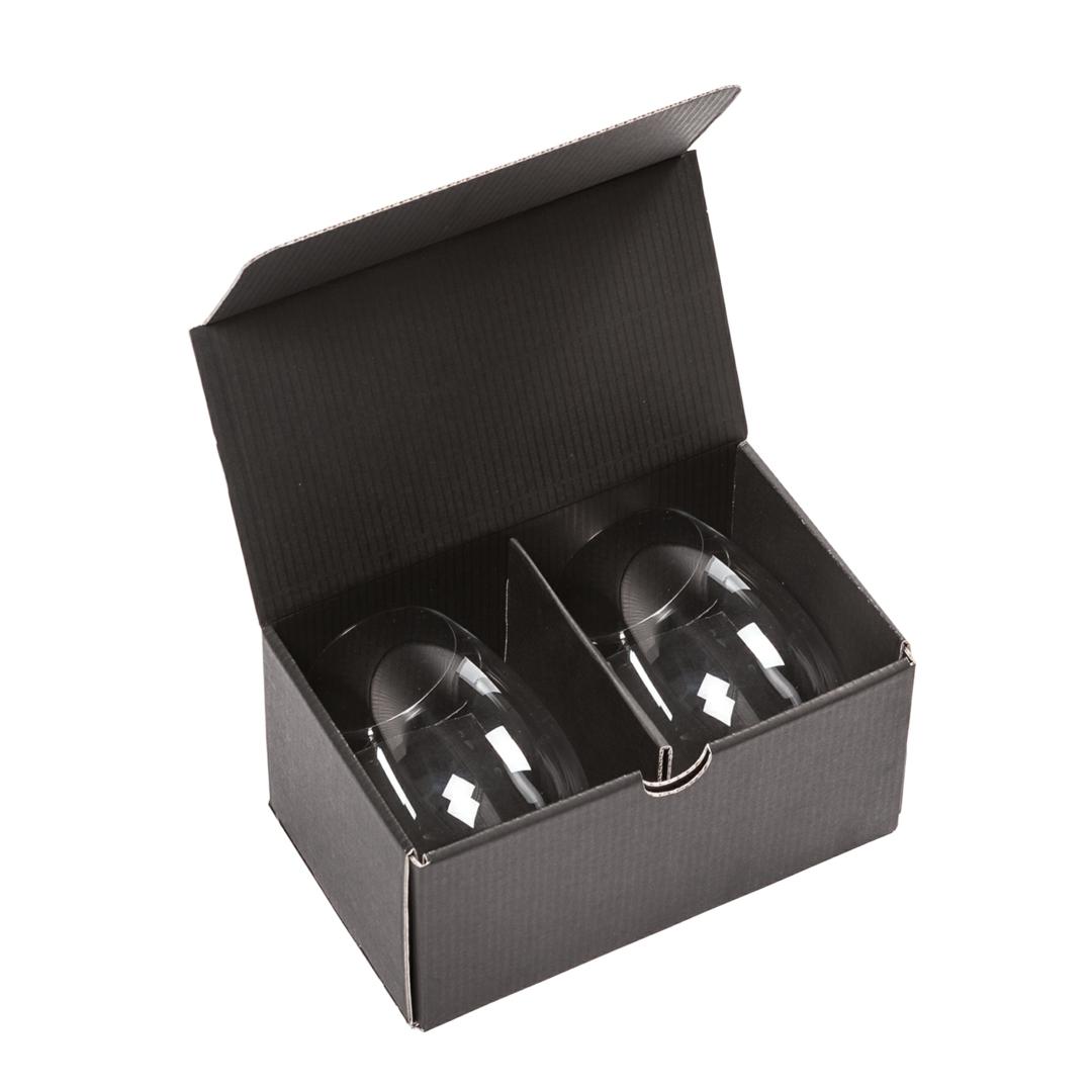 Carlita Stemless Wine - Deep Etch 4
