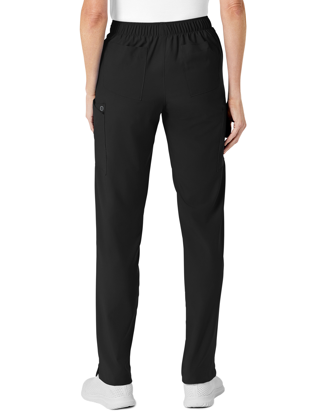 W123 Women's Eight-Pocket Flat-Front Cargo Pant