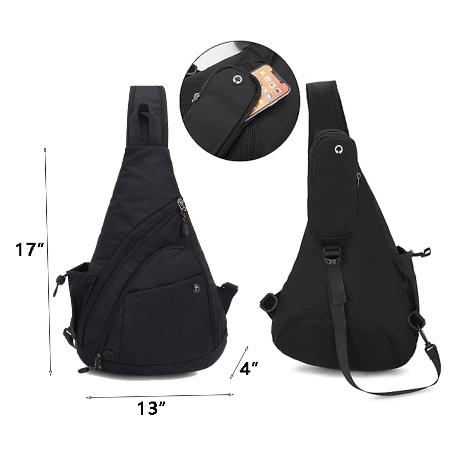Crossbody Bag Triangle Backpack 1