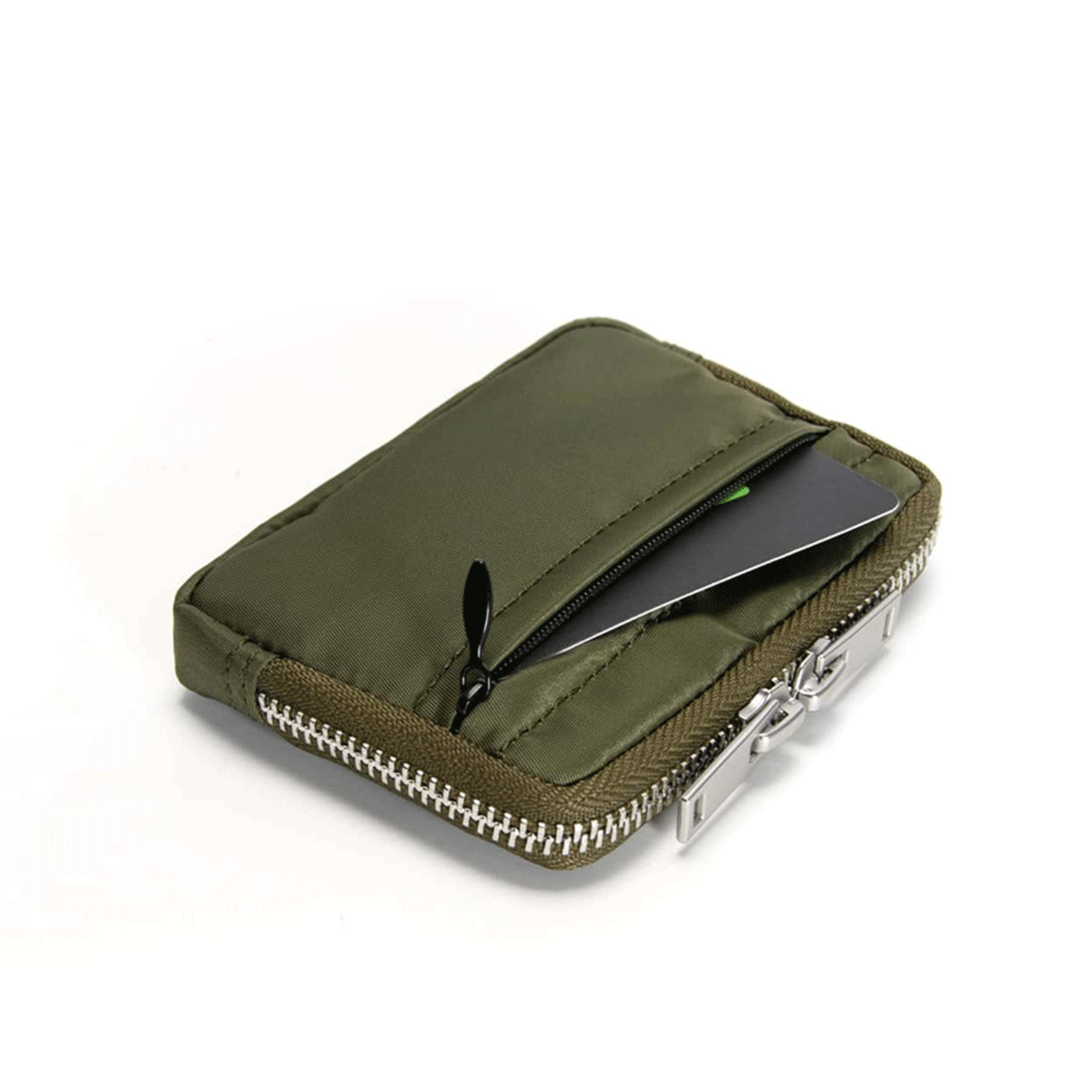 Mini Women Men Wallets Waterproof Nylon Belt Bag Coin Purse 2