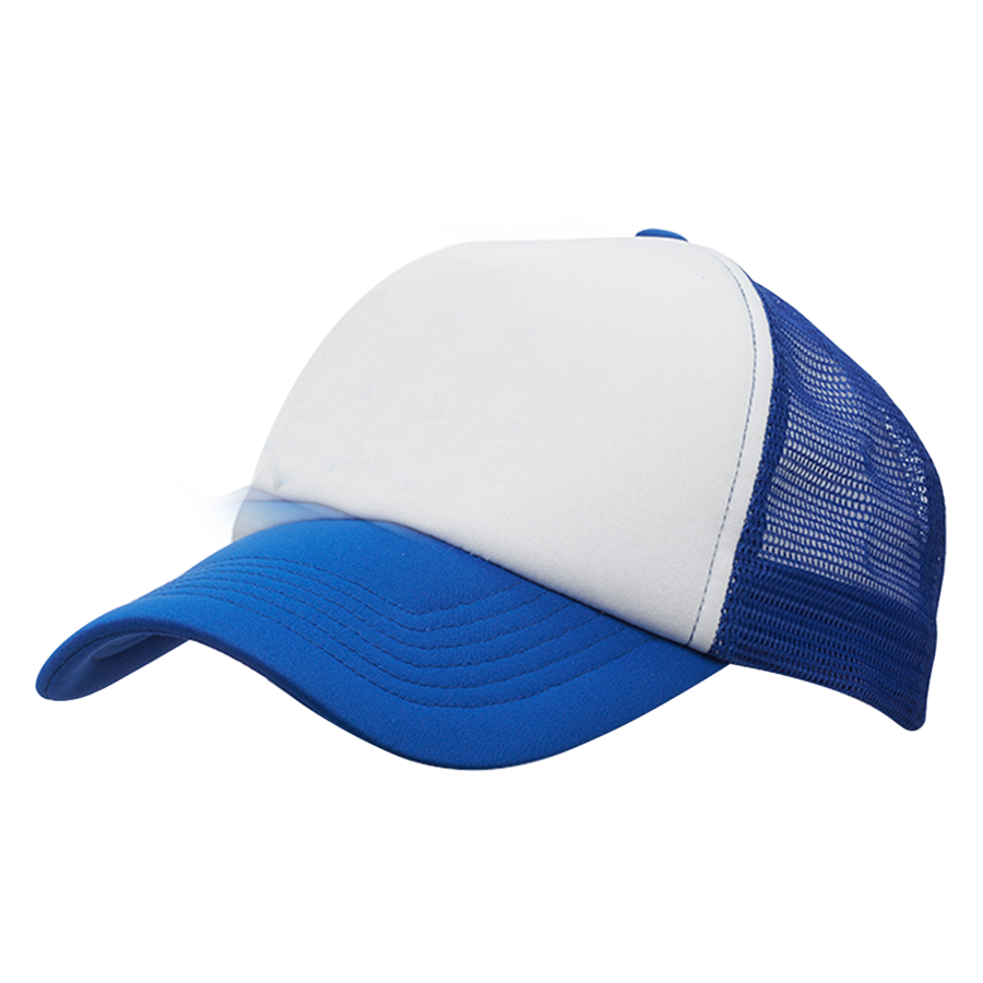 Structured Mesh Baseball Hat with Curved Visor 4