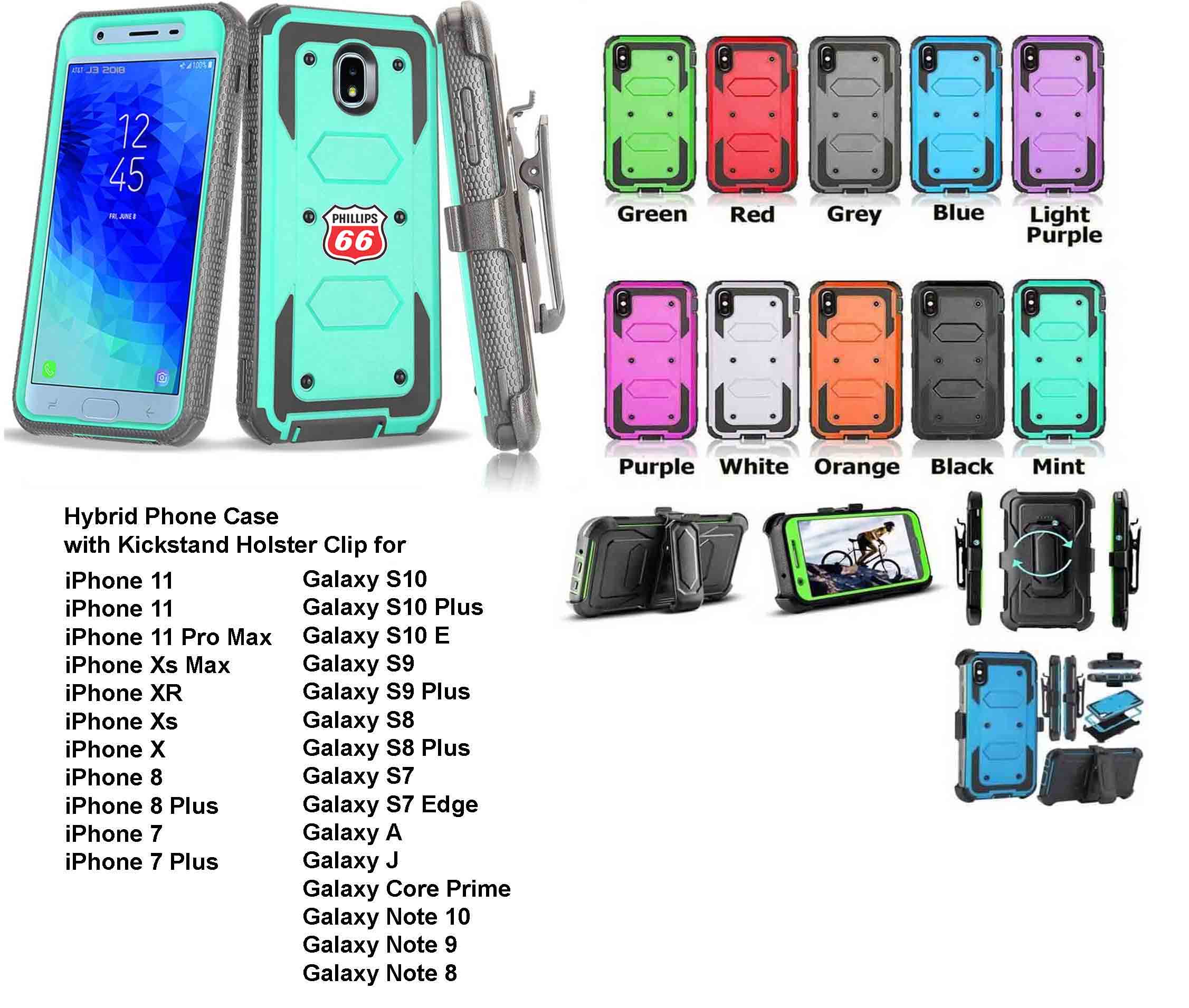 iBank ® Shockproof Case for Galaxy A Series A10e/A17/A16/A23/A32/A61 2