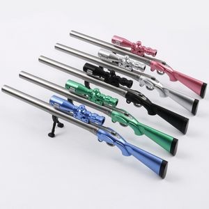 Compact Gun Shaped Writing Pen With Built In LED Flashlight 2