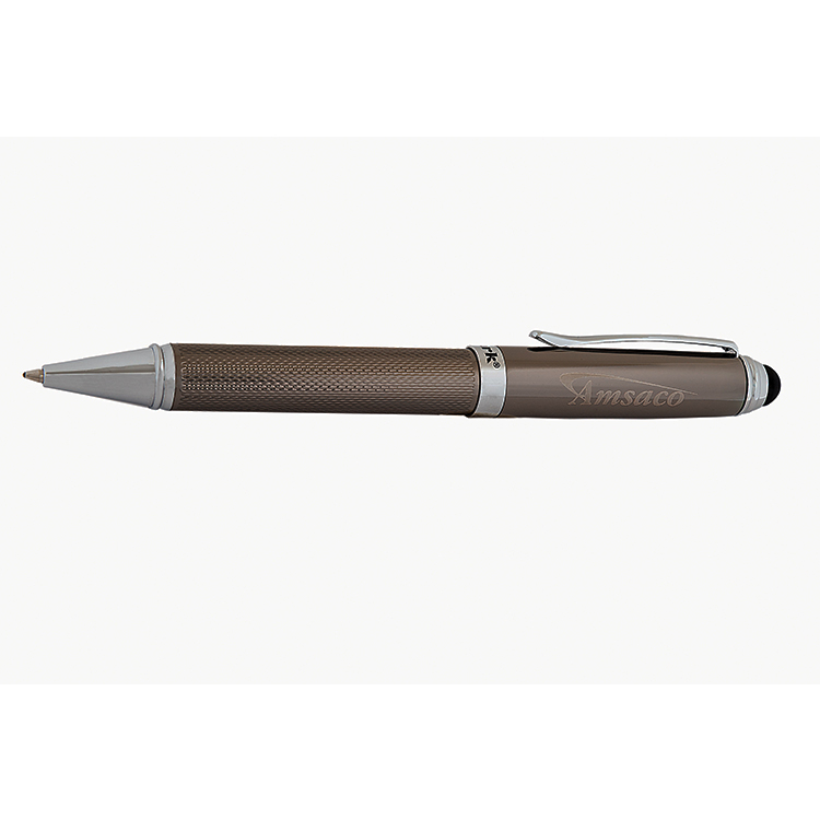 Intexur Twist Action Ballpoint Pen With Touchscreen Stylus