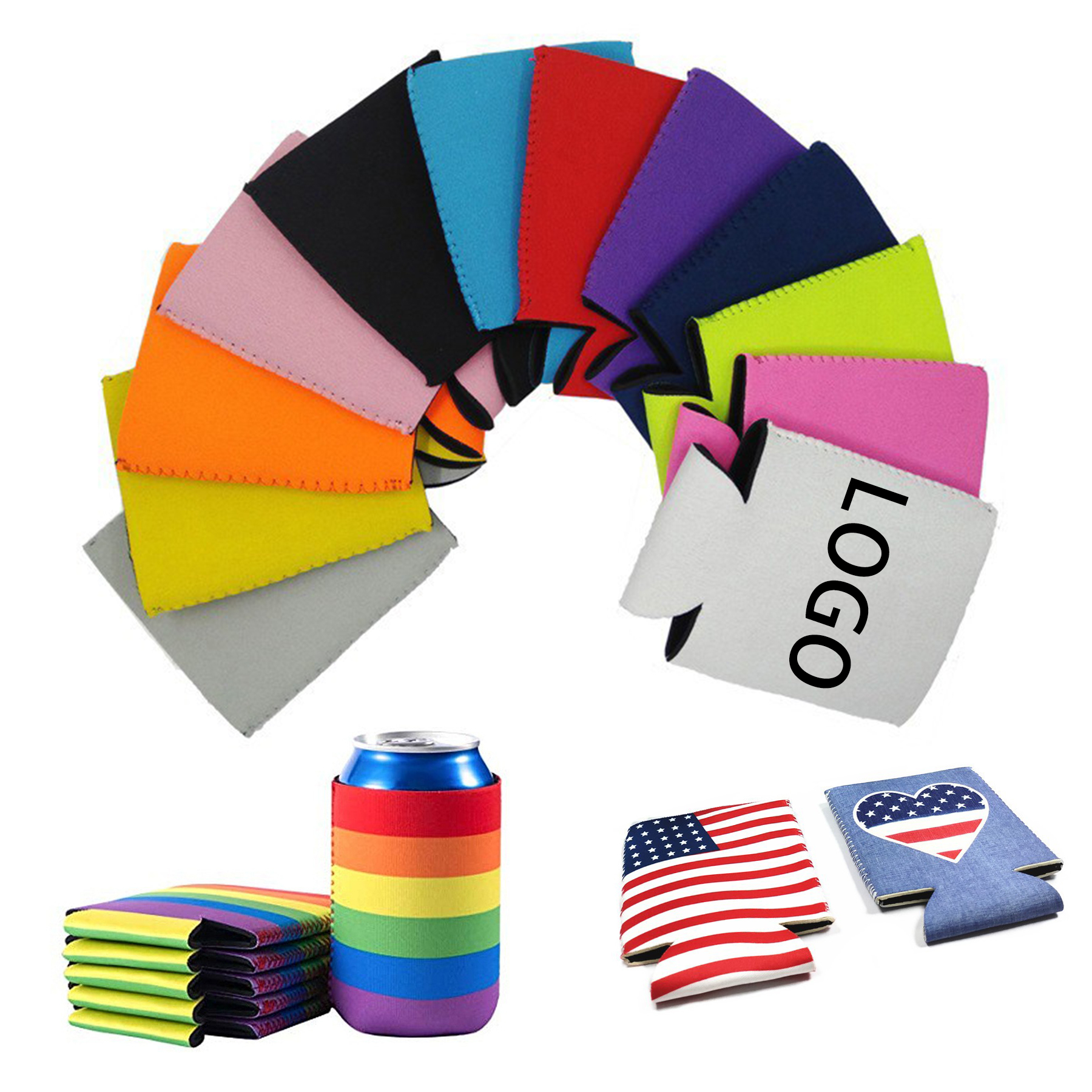 Drink Sleeves, custom koozie with logo imprint 1