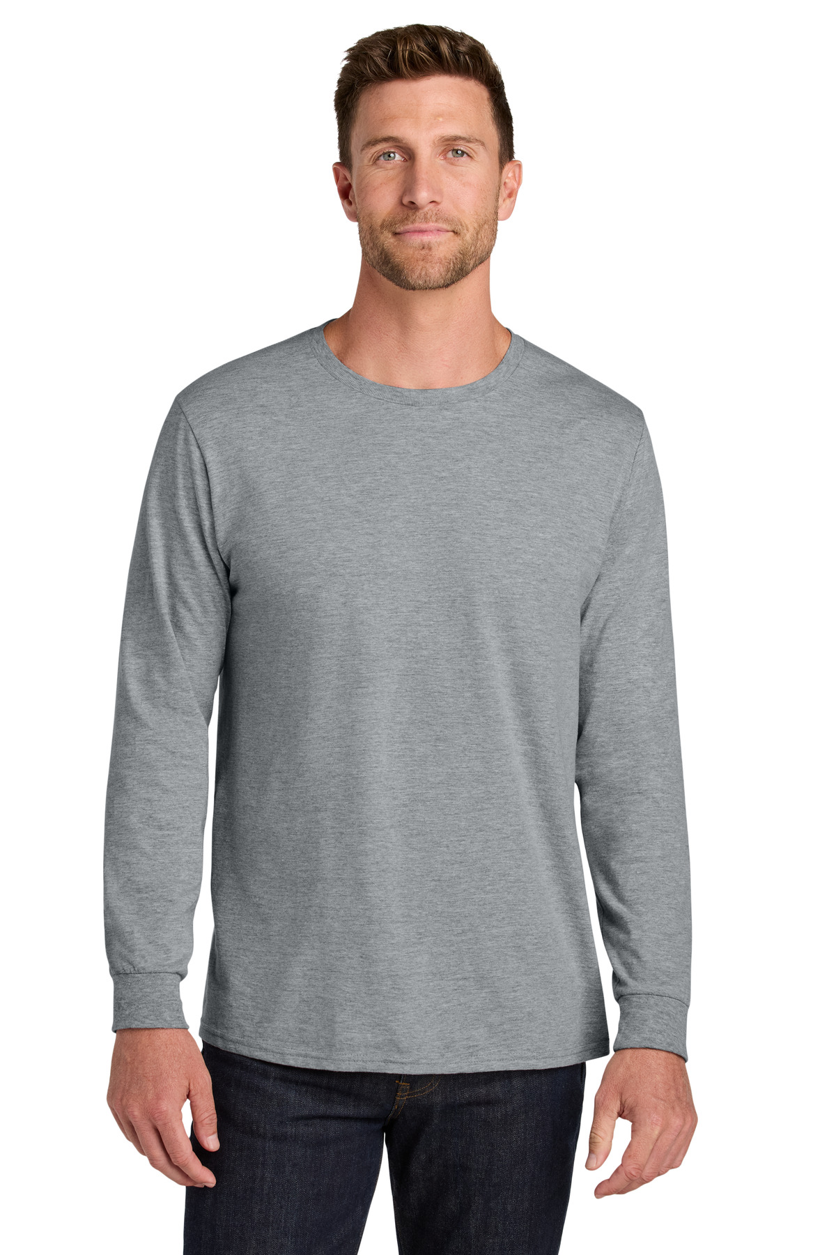 Jerzees Ultimate Unisex Ring Spun Long Sleeve T-Shirt IC46L 27