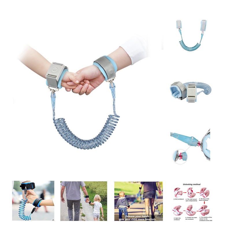 Kids Anti Lost Wrist Link with Induction Lock 2