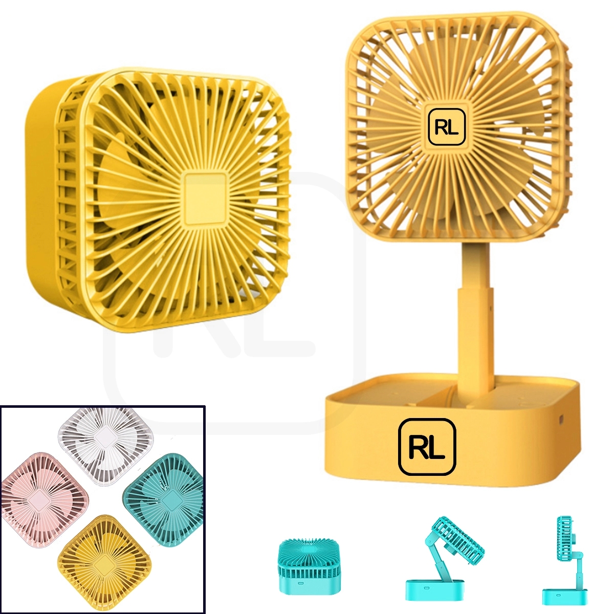 Portable Foldable Rechargeable Handheld Fan 1