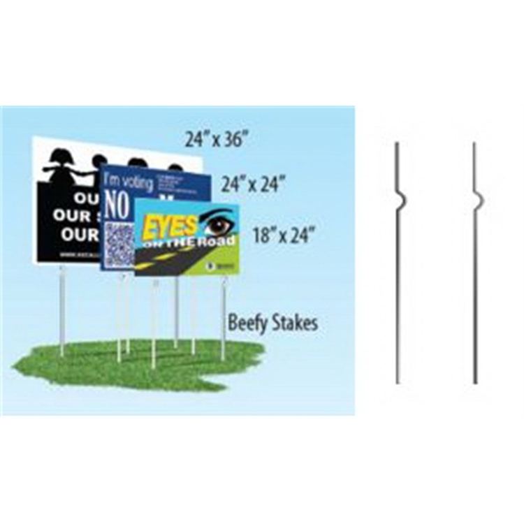 Yard Sign Beefy Stake Stand