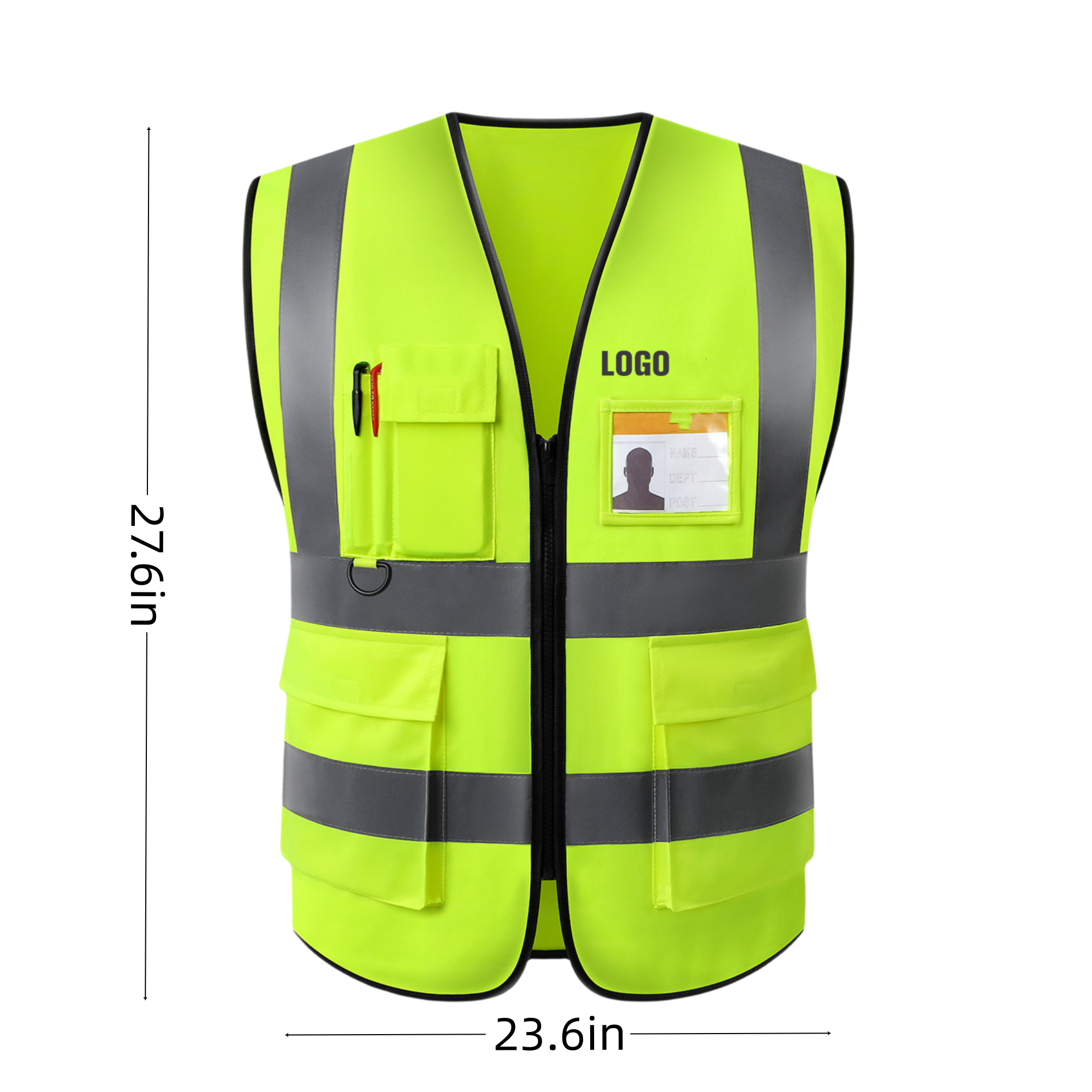 Safety Reflective Vest Work Clothes 4