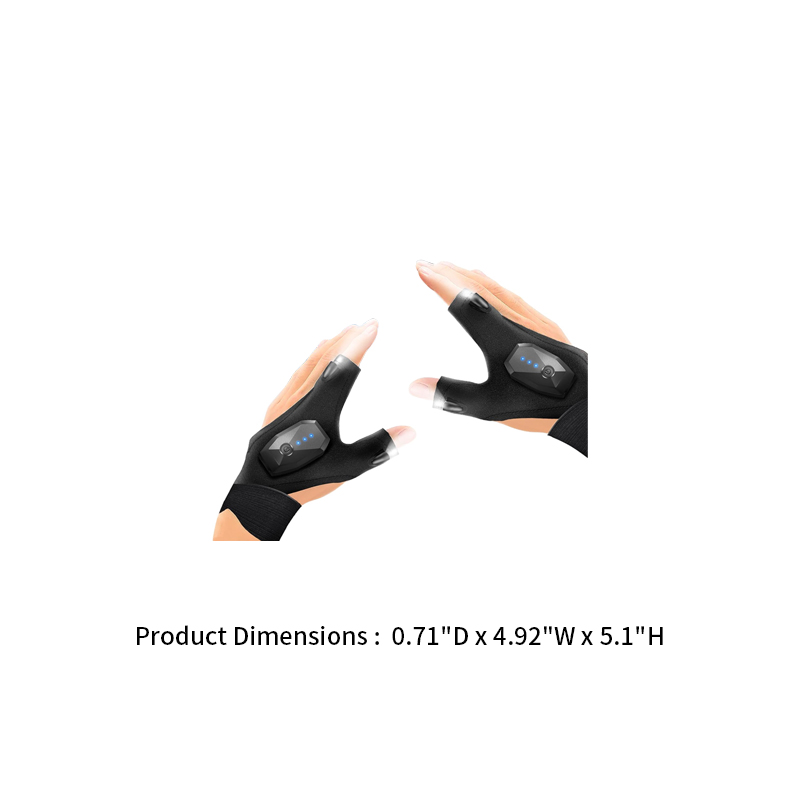 USB Flashlight Gloves 3