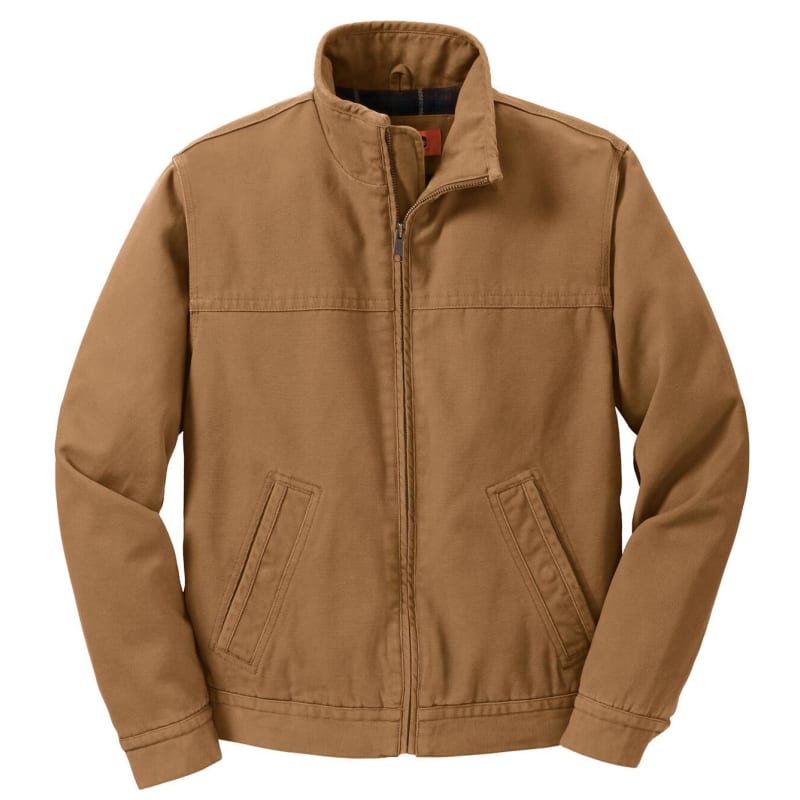 CornerStone Washed Duck Cloth Flannel-Lined Work Jacket. 3