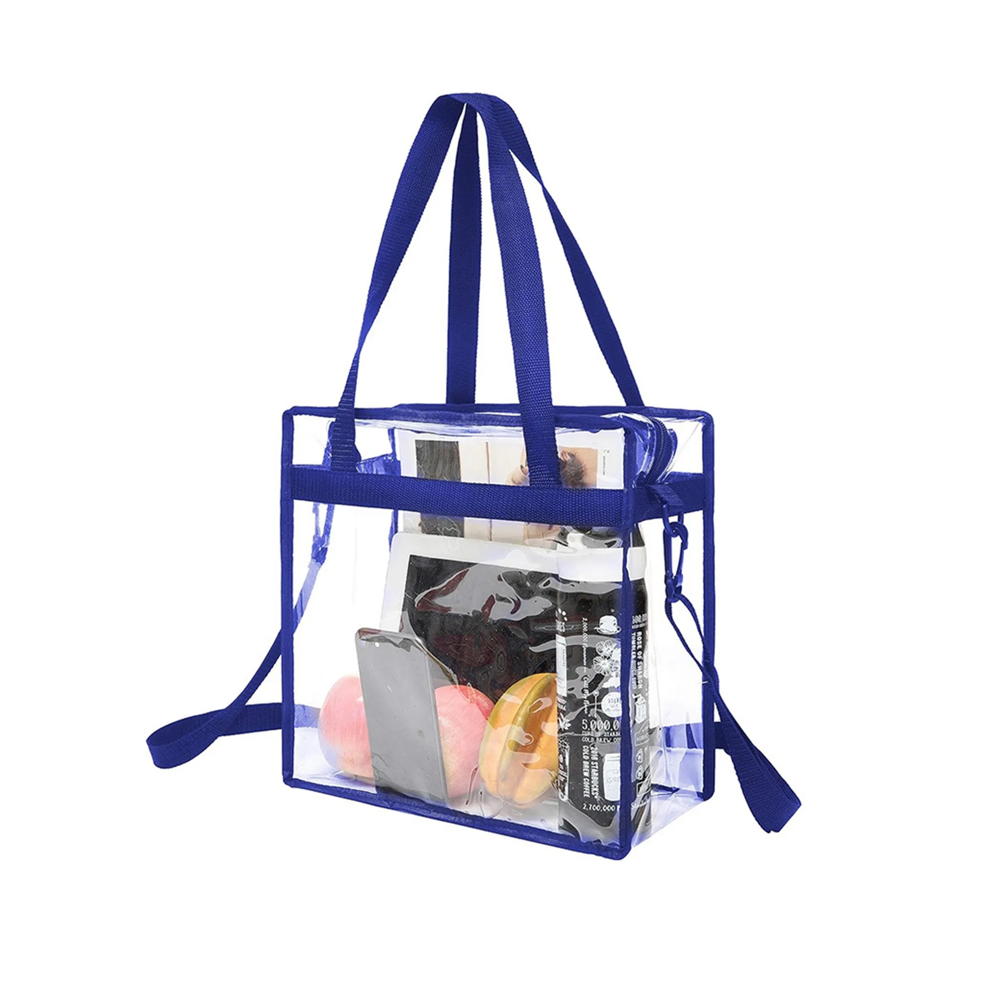 Pvc Stadium Transparent Tote Crossbody Bag 5